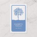 Buscar logotipo del árbol tarjetas de visita Jardín