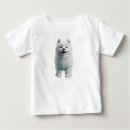 Buscar samoyed camisetas Blanco