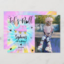 Buscar tie dye invitaciones Chica