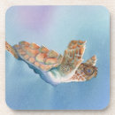 Buscar tortugas de mar posavasos Azul