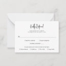 Buscar negro boda tarjetas rsvp Clásico
