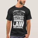 Buscar derecho penal camisetas Criminal