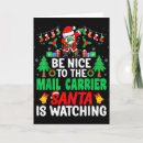 Buscar del cartero tarjetas de navidad Trabajador
