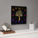 Buscar árbol del corazón relojes de pared General y unisex