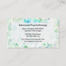 Buscar psicología clínica tarjetas de visita Médico