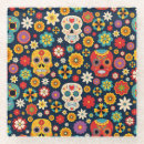 Buscar dia de los muertos posavasos Mexicano