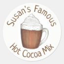 Buscar cacao caliente pegatinas Casero