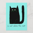 Buscar gato negro postales Amantes de los gatos