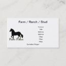 Buscar paso tarjetas de visita Caballo