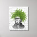 Buscar cabeza de flor lienzos Planta