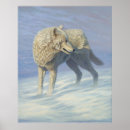 Buscar lobo en nieve posters Para él