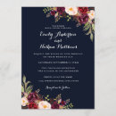 Buscar floral boda invitaciones Borgoña