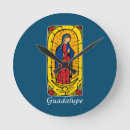 Buscar virgen guadalupe de relojes de pared Juan diego