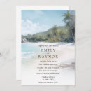 Buscar tropical boda invitaciones Costero