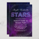Buscar noche estrellada invitaciones Bajo las estrellas