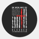 Buscar bandera cristiana pegatinas Patriótico