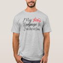 Buscar sarcasmo camisetas Amante del sarcasmo