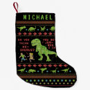 Buscar navidad del dinosaurio calcetines navideños General y unisex