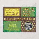 Buscar mono 11x14 invitaciones Selva
