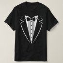 Buscar esmoquin camisetas Negro y blanco