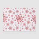 Buscar rojo y blanco papel de seda Para ella