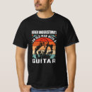 Buscar guitarra vieja camisetas Hombres