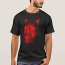 Buscar diablo rojo camisetas Cráneo