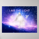 Buscar la luz de dios posters Cristo