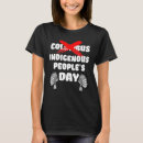 Buscar gente indígena camisetas 1492