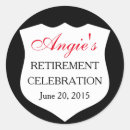 Buscar policía pegatinas Elegante