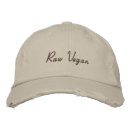 Buscar crudo gorras Vegano