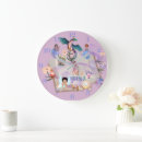 Buscar princesa relojes de pared Fantasía