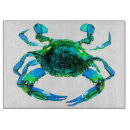 Buscar cangrejo azul tablas cortar General y unisex