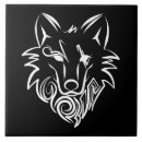 Buscar lobo negro azulejos Animal