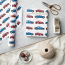 Buscar carros papel de regalo Coche de carreras