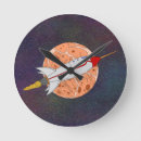 Buscar cohete relojes de pared Planeta