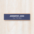 Buscar puerta placas de nombre Moderno