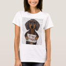 Buscar dachshund camisetas Hojas de flores