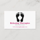 Buscar reflexology tarjetas de visita Reflexologist