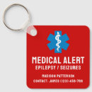 Buscar emergencia médica llaveros General y unisex