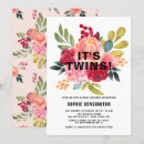 Buscar twins invitaciones baby shower 5 º ducha