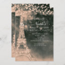 Buscar noche de parís invitaciones Elegante