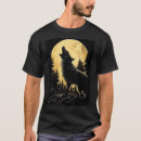 Buscar moon light camisetas Aullido