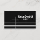 Buscar pastor tarjetas de visita Sacerdote