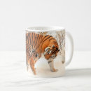 Buscar tigre tazas Nieve