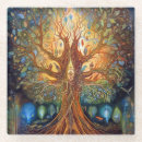 Buscar árbol de la vida posavasos Místico