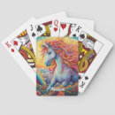 Buscar unicornio lindo barajas de cartas Adorable