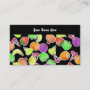 Buscar sabores tarjetas de visita Comida