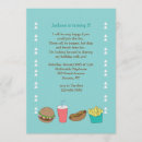 Buscar comida caliente invitaciones General y unisex