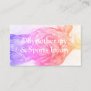 Buscar lesión tarjetas de visita Quiropráctico